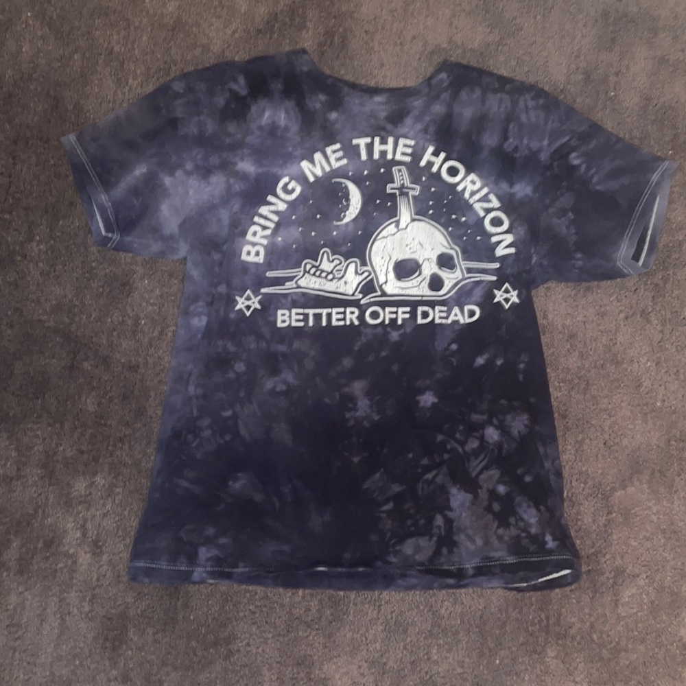 Goes really well with everything. Bring Me The Horizon is a popular band.